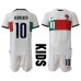 Portugal Bernardo Silva #10 Babykleding Uitshirt Kinderen WK 2022 Korte Mouwen (+ korte broeken)